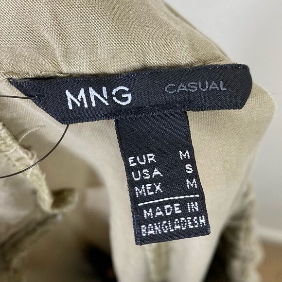 Men’s MNG Mango Khaki Beige Loose Jogger Pants - Picture 5 of 6